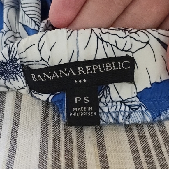 Banana Republic Women’s Print Pleated A-Line Midi Skirt Size Petite S - Picture 6 of 6